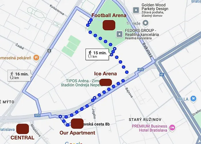 Διαμέρισμα Prestige - Next To Ice Arena, Private Parking Μπρατισλάβα